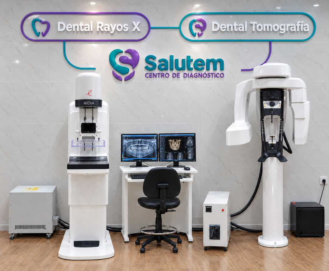 Tomografía dental 3D y diagnóstico por imágenes odontológicas en SALUTEM Comas
