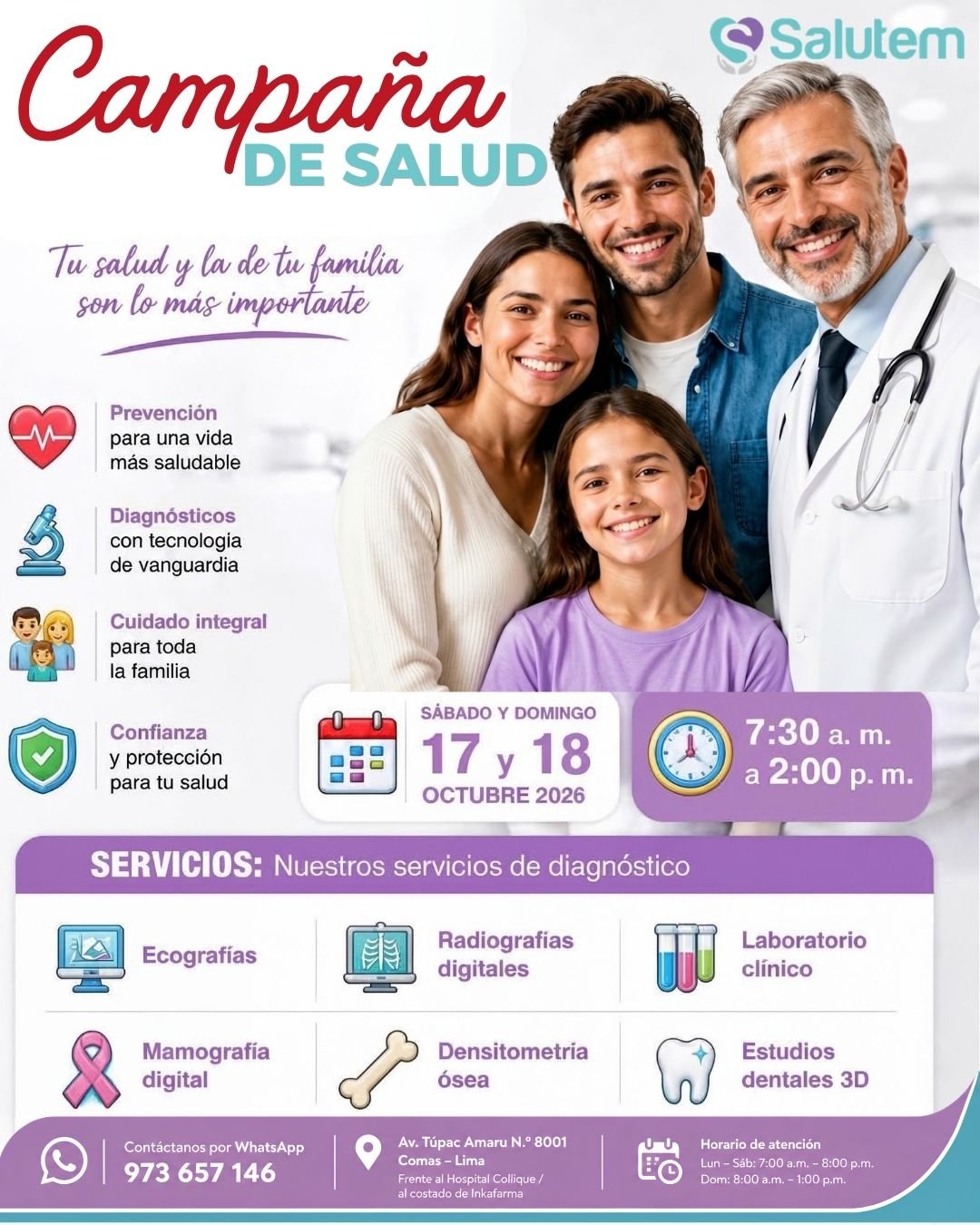 Gran Campaña de Salud SALUTEM - imagen 1