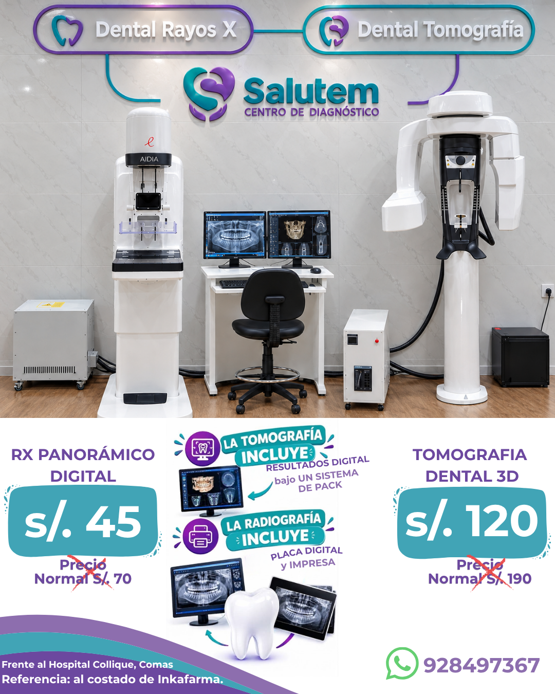 Radiología y diagnóstico odontológico